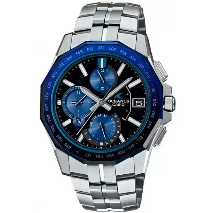 японские наручные мужские часы . коллекция oceanus OCW-S6000-1AJF фотография