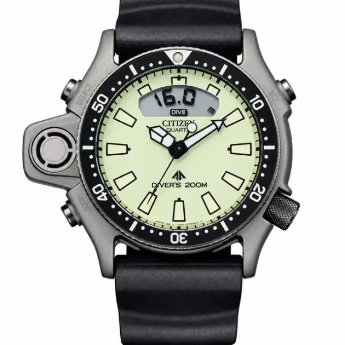 японские наручные мужские часы . коллекция promaster JP2007-17W фотография