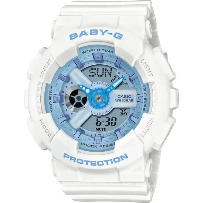 японские наручные женские часы . коллекция baby-g BA-110XBE-7A фотография