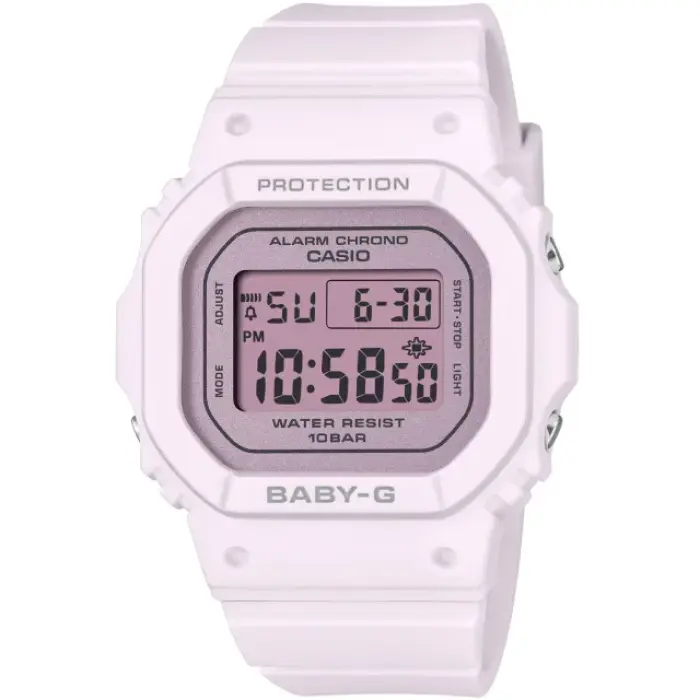 японские наручные женские часы . коллекция baby-g BGD-565SC-4B фотография