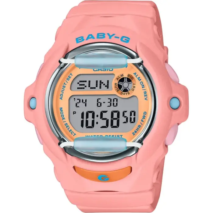 японские наручные женские часы . коллекция baby-g BG-169PB-4 фотография