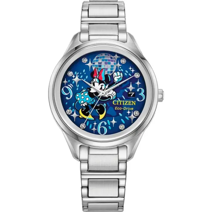японские наручные женские часы . коллекция eco-drive FE6106-52W фотография
