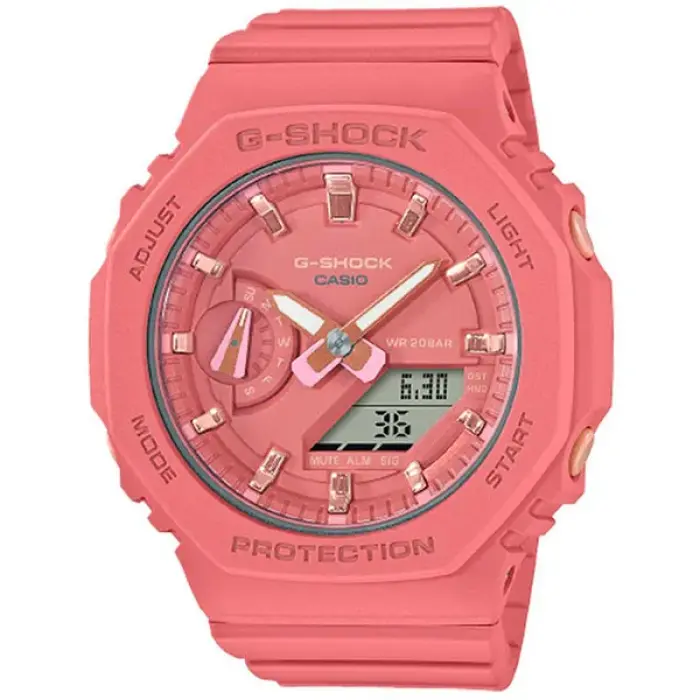 японские наручные женские часы . коллекция g-shock GMA-S2100-4A2DR фотография