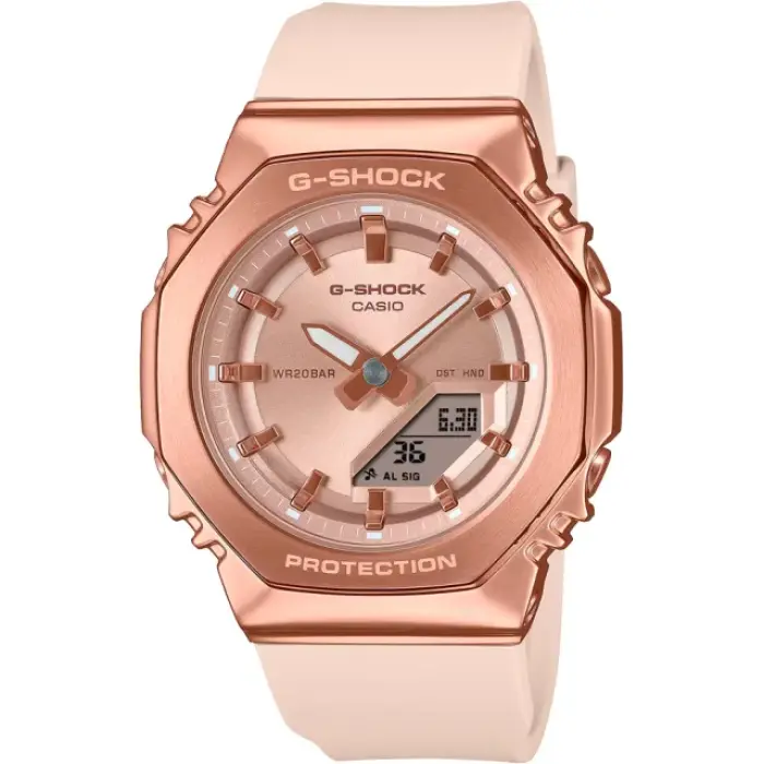японские наручные женские часы . коллекция g-shock GM-S2110PG-4A фотография