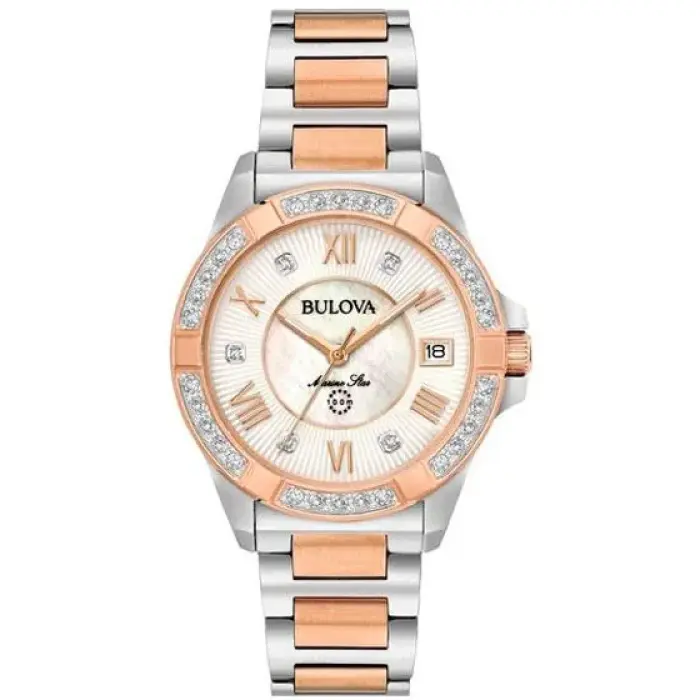 японские наручные женские часы . коллекция marine star ladies 98R234 фотография