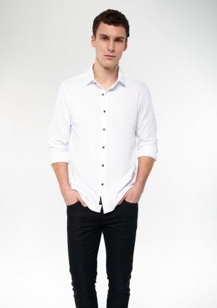 рубашка handle folded shirt mavi фотография