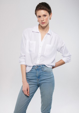 рубашка long sleeve shirt mavi - женские блузы и рубашки