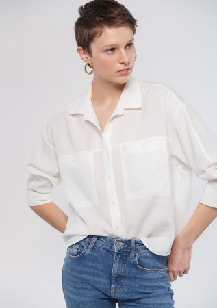 рубашка long sleeve shirt mavi - женские блузы и рубашки