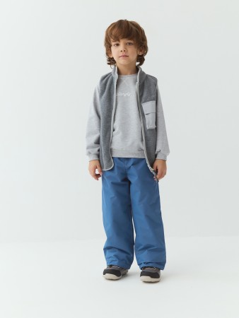 брюки демисезонные "деним" с утеплителем фотография