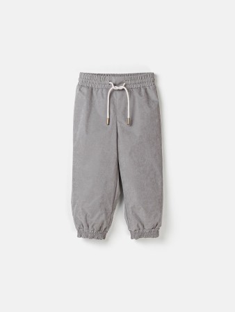 брюки демисезонные мембранные свободного кроя "пепел" фотография