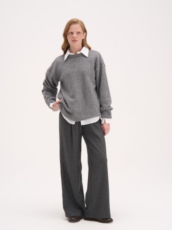 брюки из смесовой шерсти "графит" женские - детская одежда, обувь и аксессуары для всех возрастов графитовая 