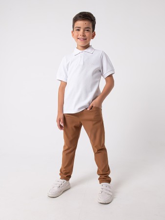 чиносы из джинскота "песок" подростковые фотография