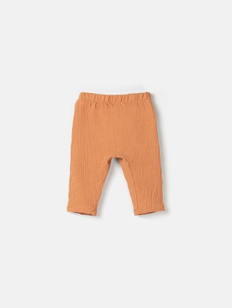 гаремы муслиновые "корица" 0+ - детская одежда, обувь и аксессуары муслиновая 