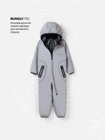комбинезон softshell демисезонный "туман" bungly tec - одежда, обувь и аксессуары для малышей серые 