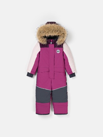 комбинезон зимний с системой роста "фуксия" фотография