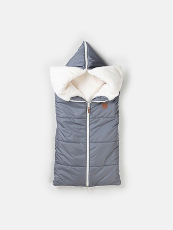 конверт-одеяло "графит" 0+ - детская одежда графитовая 