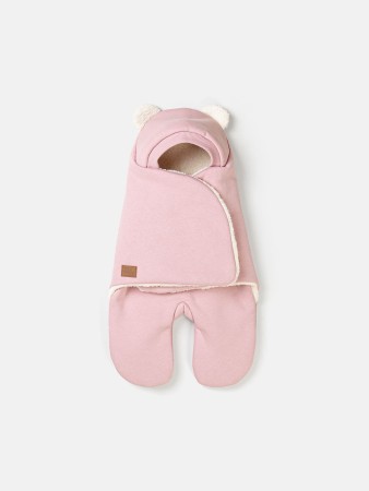 конверт-звездочка "пудра" с прорезями для ремней безопасности 0+ - детские конверты и пеленки