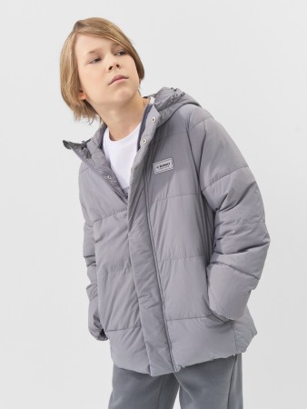 куртка демисезонная стеганая "пепел" 7+ фотография