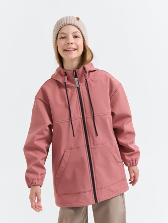 куртка softshell демисезонная "пепельная роза" 7+ фотография