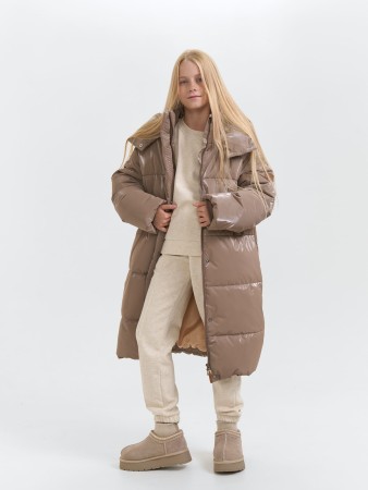 куртка зимняя дутая "кокос" удлиненная 7+ - детская одежда, обувь и аксессуары для всех возрастов зимняя 