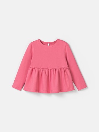 лонгсив с баской "пепельная роза" - одежда, обувь и аксессуары для дошкольников пепельные 