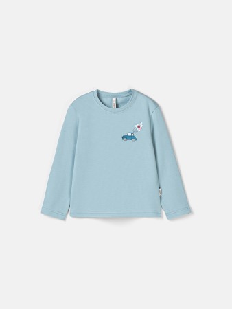 лонгслив "аква" с принтом фотография