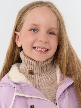 манишка хлопковая "нюд" - одежда, обувь и аксессуары для дошкольников