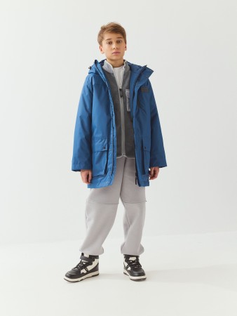 парка демисезонная "деним" 7+ фотография