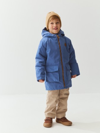 парка демисезонная "деним" - одежда, обувь и аксессуары для дошкольников из денима 