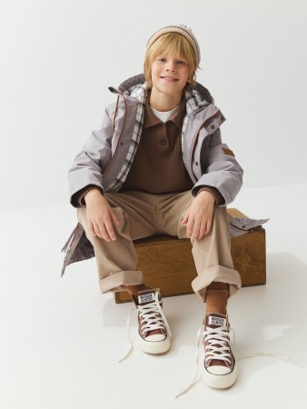 парка демисезонная "пепел" 7+ фотография