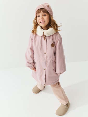парка демисезонная с меховым воротником "зефир" - одежда, обувь и аксессуары для дошкольников с воротником 