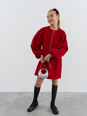 платье вельветовое "бордо" 7+ - детская одежда, обувь и аксессуары для всех возрастов