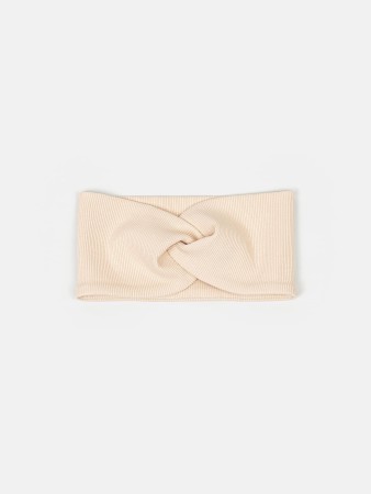 повязка из кашкорсе "крем-брюле" - детская одежда, обувь и аксессуары для всех возрастов bungly 