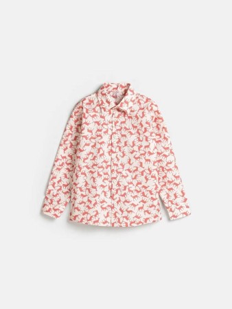 рубашка "олени" - блузы и рубашки для малышей