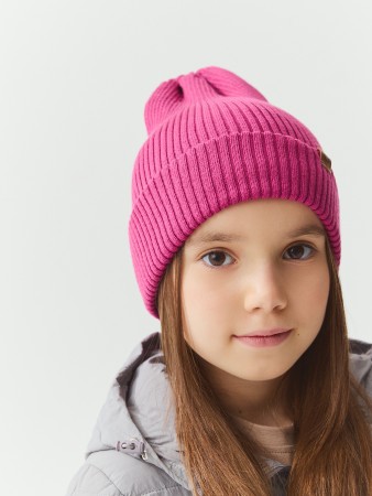 шапка хлопковая однослойная "брусника" фотография