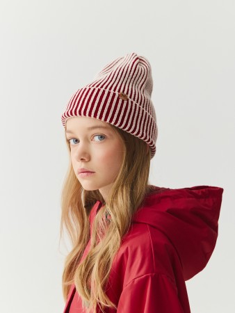 шапка хлопковая "рубин" 7+ - детские головные уборы хлопковые 