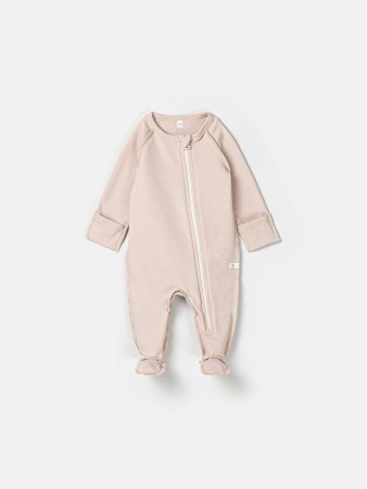 слип с закрытой ножкой "крем-брюле" 0+ - комбинезоны и ромперы для новорожденных