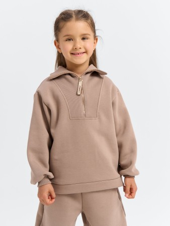 свитшот "кокос" утепленный - детские свитшоты для малышей 