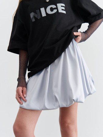 юбка баллон "снежная дымка" 7+ - одежда, обувь и аксессуары для школьников недорогие 