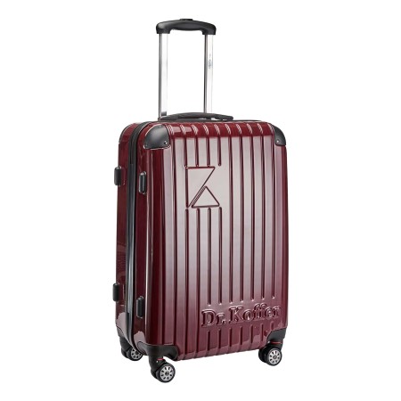 др.коффер l102tc24-250-12 чемодан - аксессуары бордовые 