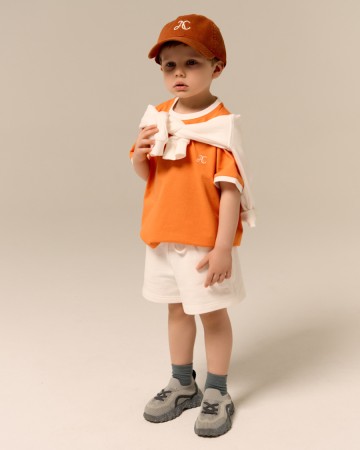 детская футболка unisex с принтом - детская одежда, обувь и аксессуары для всех возрастов оранжевая 