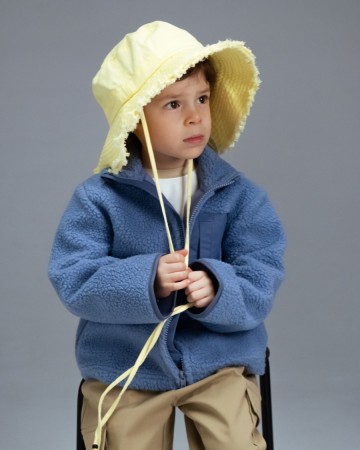 детская куртка unisex из флиса с меховым эффектом - детская одежда, обувь и аксессуары для всех возрастов голубая 