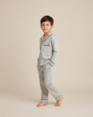 детская пижамная рубашка из хлопка - детские блузы и рубашки зимние 