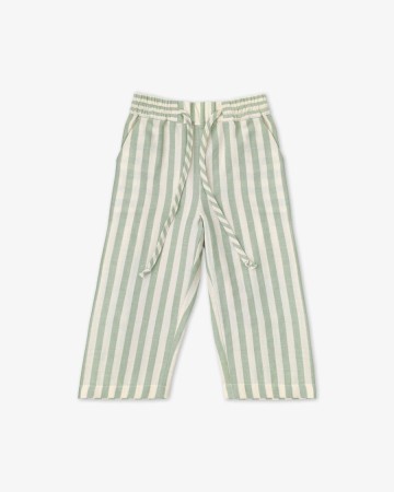 детские брюки в полоску unisex из муслина фотография