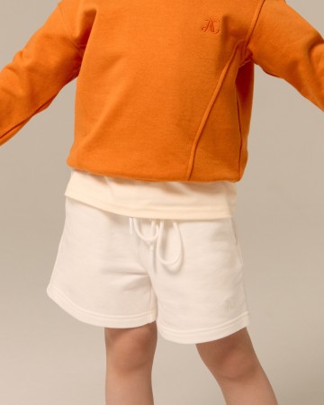 детские шорты unisex с вышивкой - детская одежда, обувь и аксессуары для всех возрастов белая 