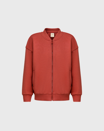 детский бомбер из хлопкового футера unisex - детская одежда, обувь и аксессуары для всех возрастов весенняя 