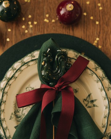 фигурная новогодняя свеча "петушок" - товары для дома дешевые 