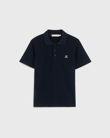 футболка поло прямого кроя фотография