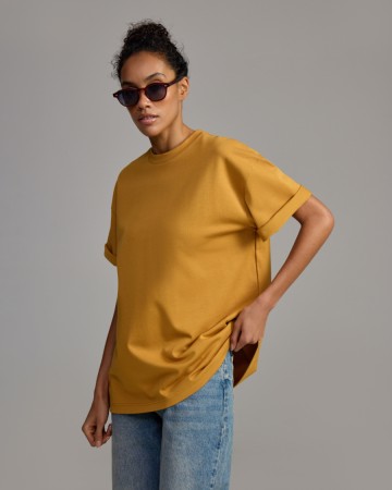 хлопковая футболка оверсайз unisex - женские футболки для взрослых 