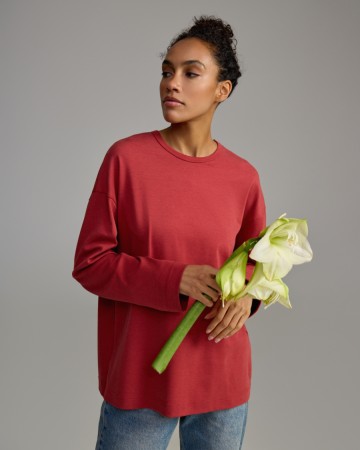 хлопковый лонгслив unisex фотография